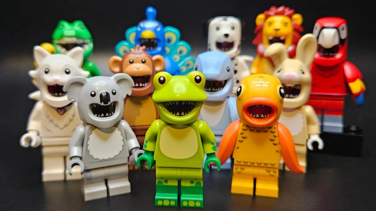 LEGO-Fan verwandelt die neue Minifiguren-Serie mit Zähnen in Albträume