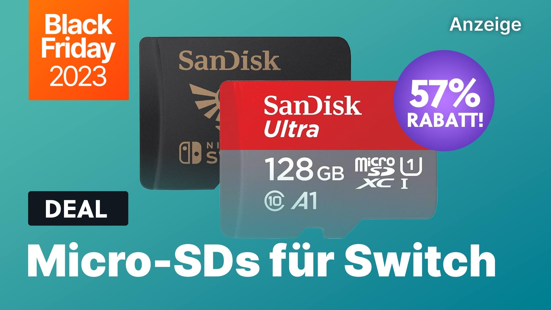 Beim Amazon Black Friday gibt es ganz eine besondere Speicherkarte für Nintendo Switch zum neuen