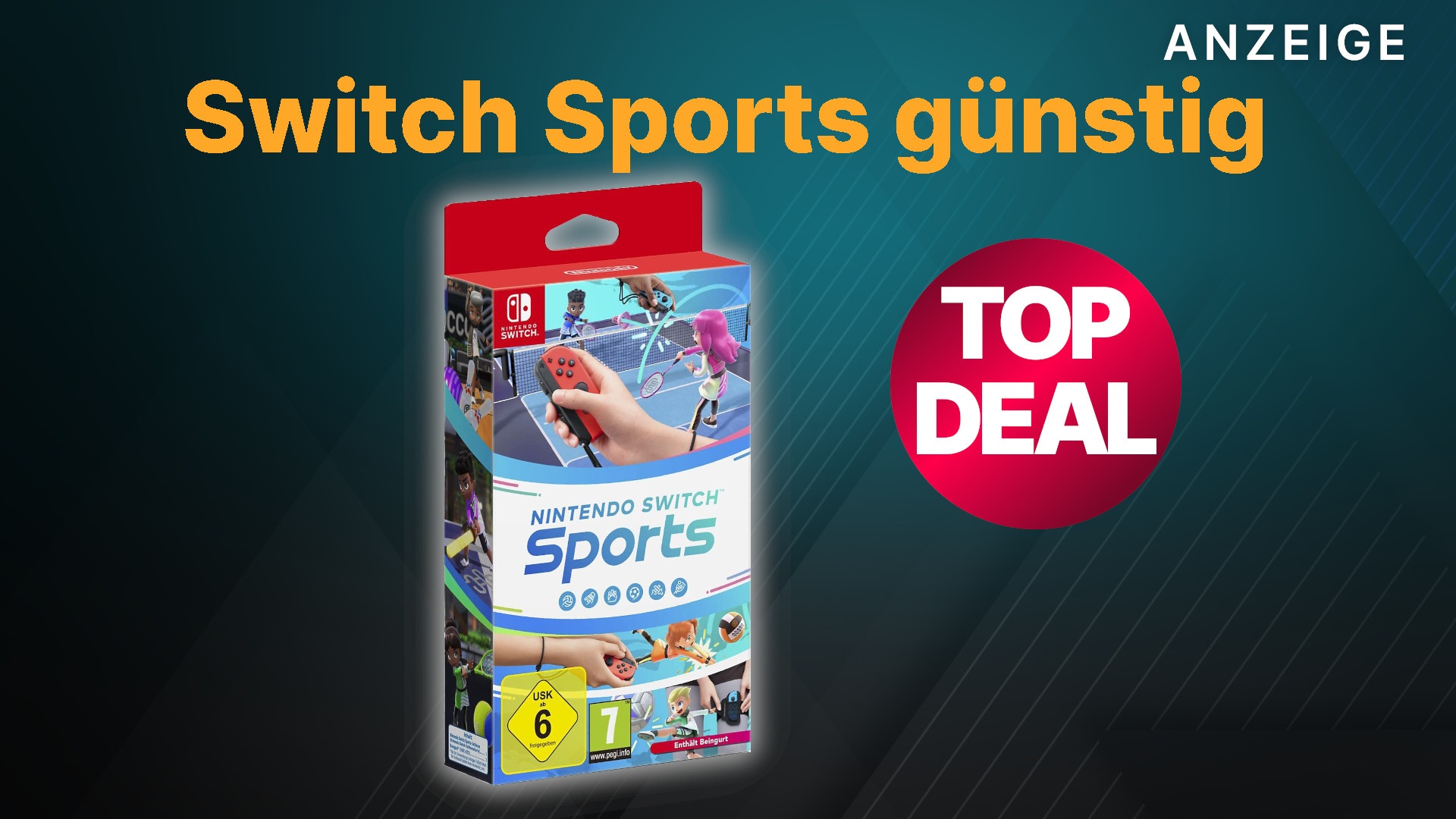 Nintendo Switch Sports jetzt für kurze Zeit günstig im Angebot bei Amazon