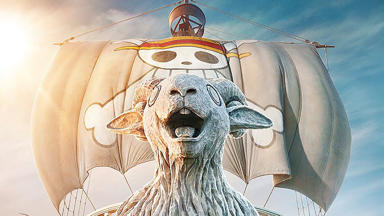 One Piece Serienstart Das neue One Piece-Poster zur Netflix-Serie zeigt endlich die Flying Lamb in voller Pracht