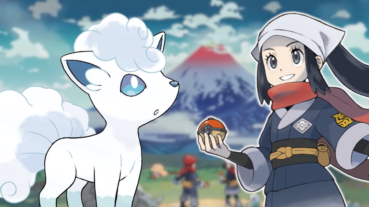 Alola vulpix legenden arceus