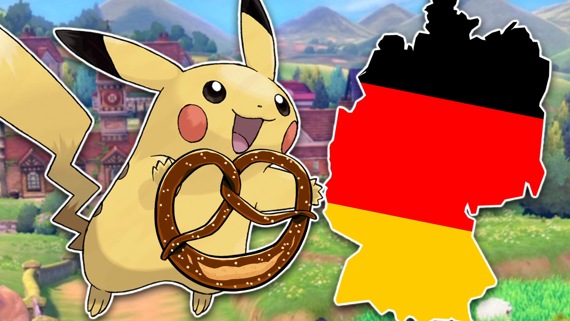 Fan zeichnet Deutschland als neue Pokémon-Map, Brandenburg ist die Wüstenregion und sogar Bielefeld ist mit drauf