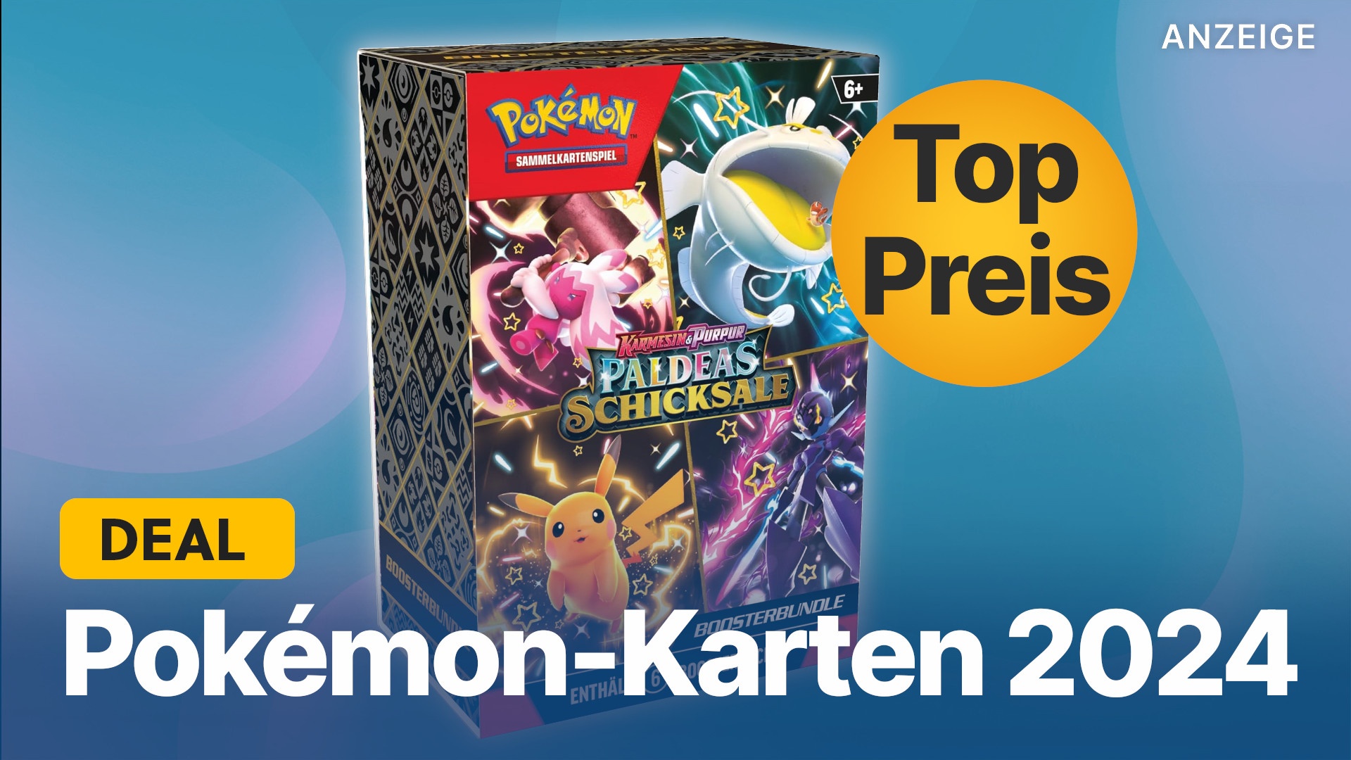 PokémonKarten günstig kaufen Schnappt euch brandneue PaldeaKarten aus 2024 zum TopPreis!