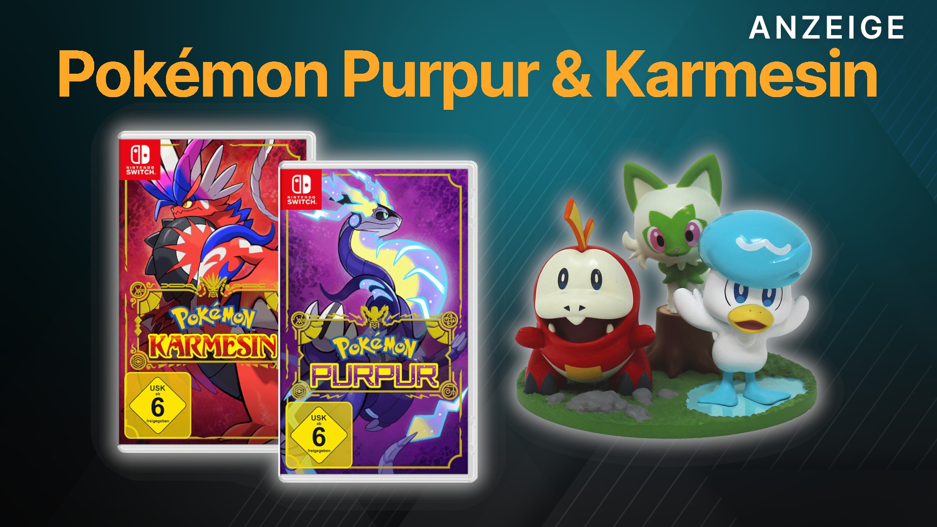 Pokémon Purpur & Karmesin Jetzt vorbestellen und kostenlose Pokémon