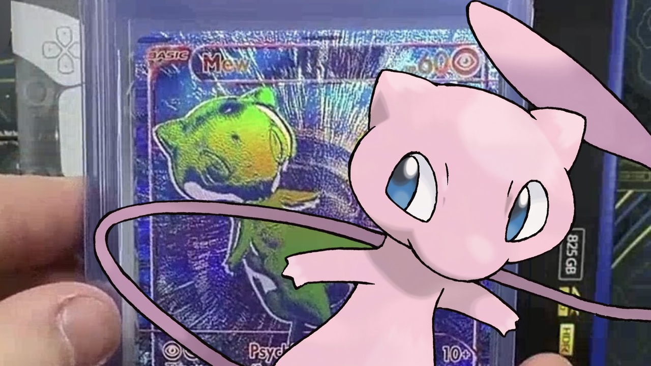 "Oh mein Gott, was ist das?": Pokémon-Fans streiten über mysteriöse Mew-Karte