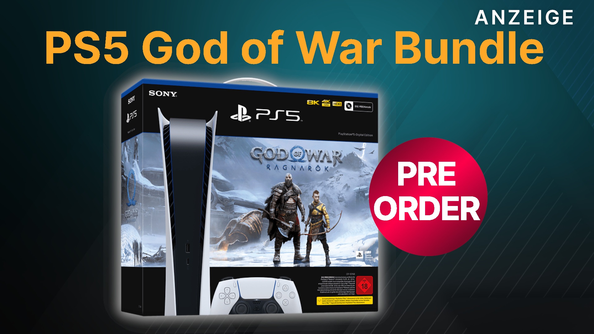 Esquenta Black Friday: PS5 Digital + God of War Ragnarök por menos de R$  4000!
