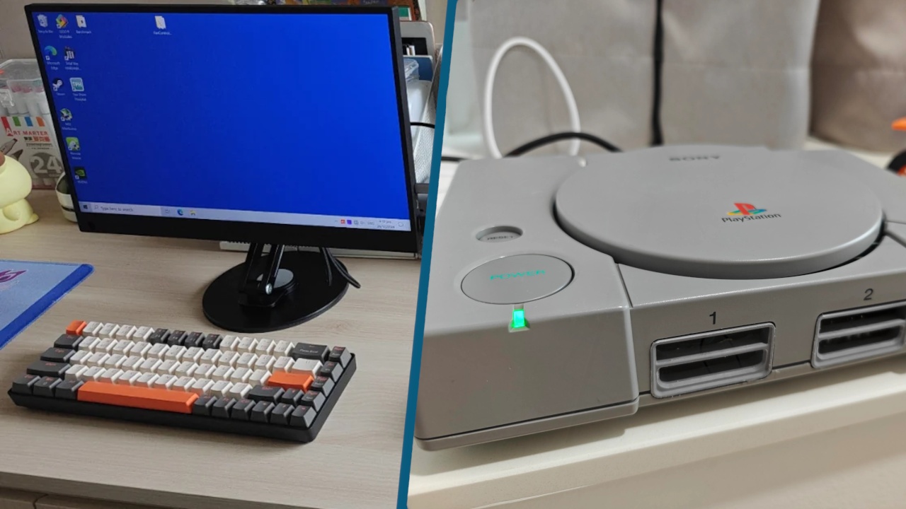 Vater baut PlayStation 1 als Geschenk für Sohn in grandiosen Gamer-PC um und haut damit die Community von den Socken - "Das sollte gar nicht möglich sein"