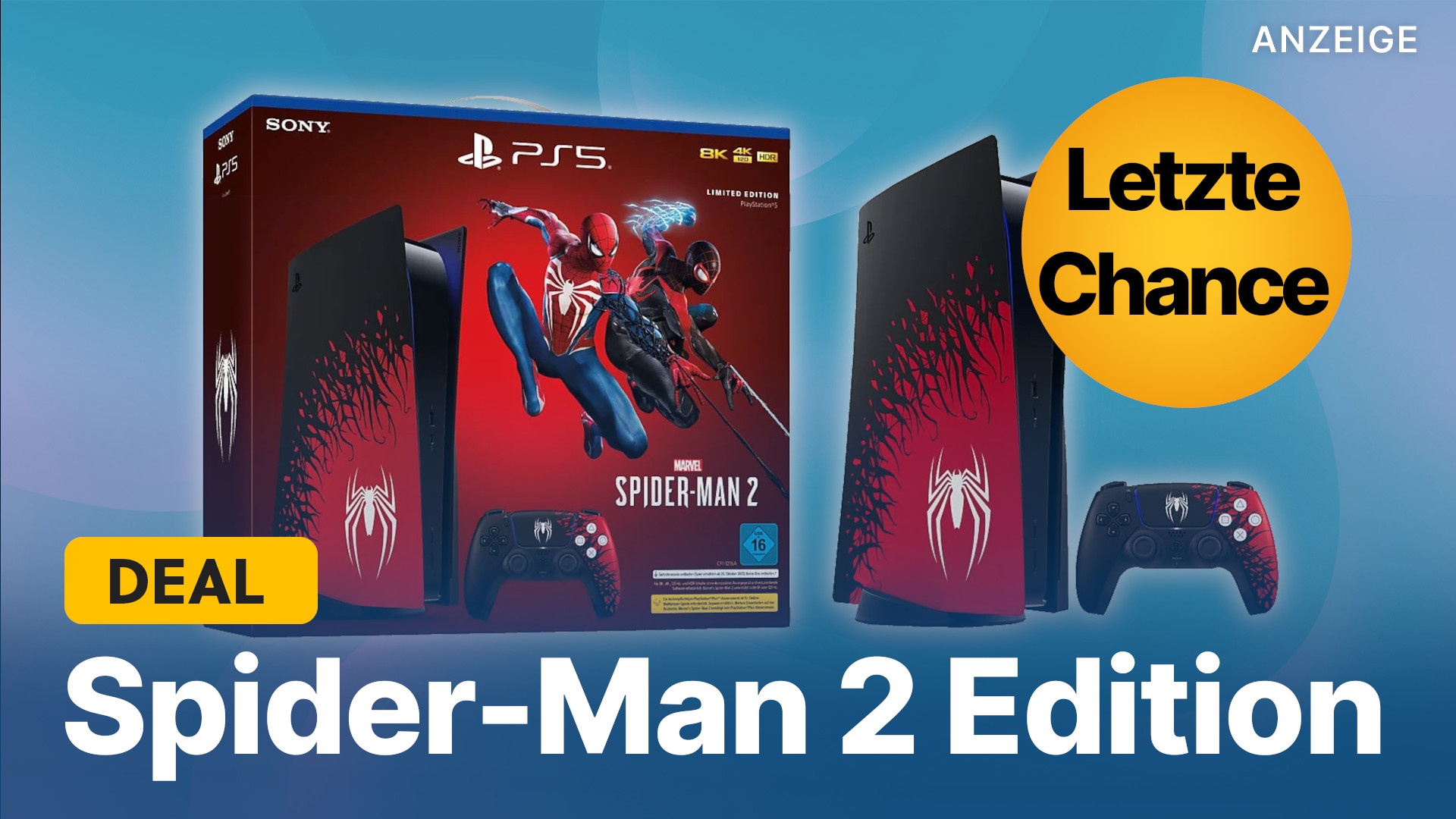 Letzte Chance: PS5 Spider-Man 2 Limited Edition mit Spiel zum Bestpreis ...