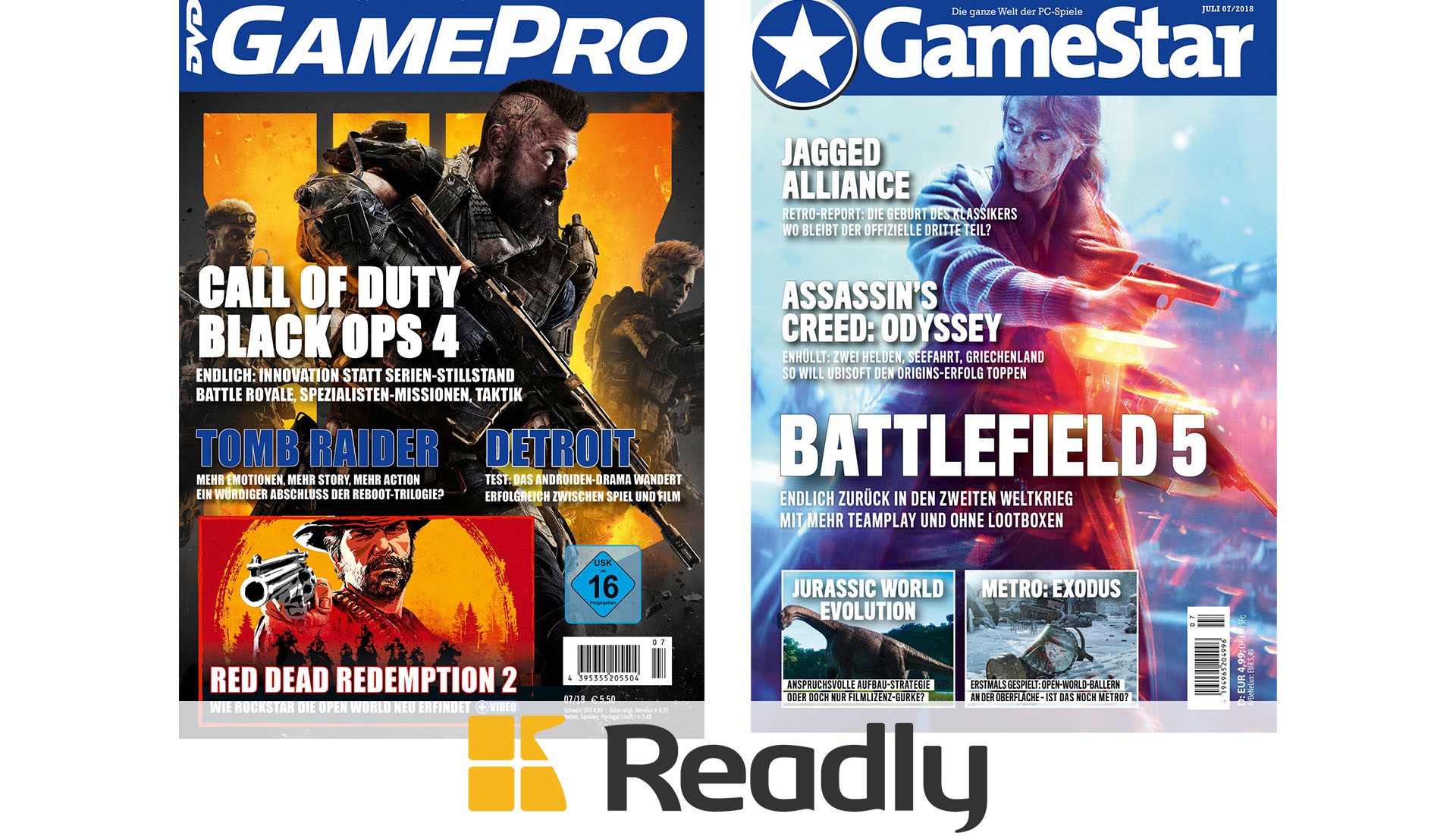 3 Monate Readly für nur 9,99 Euro - Jetzt GamePro und GameStar besonders  günstig lesen