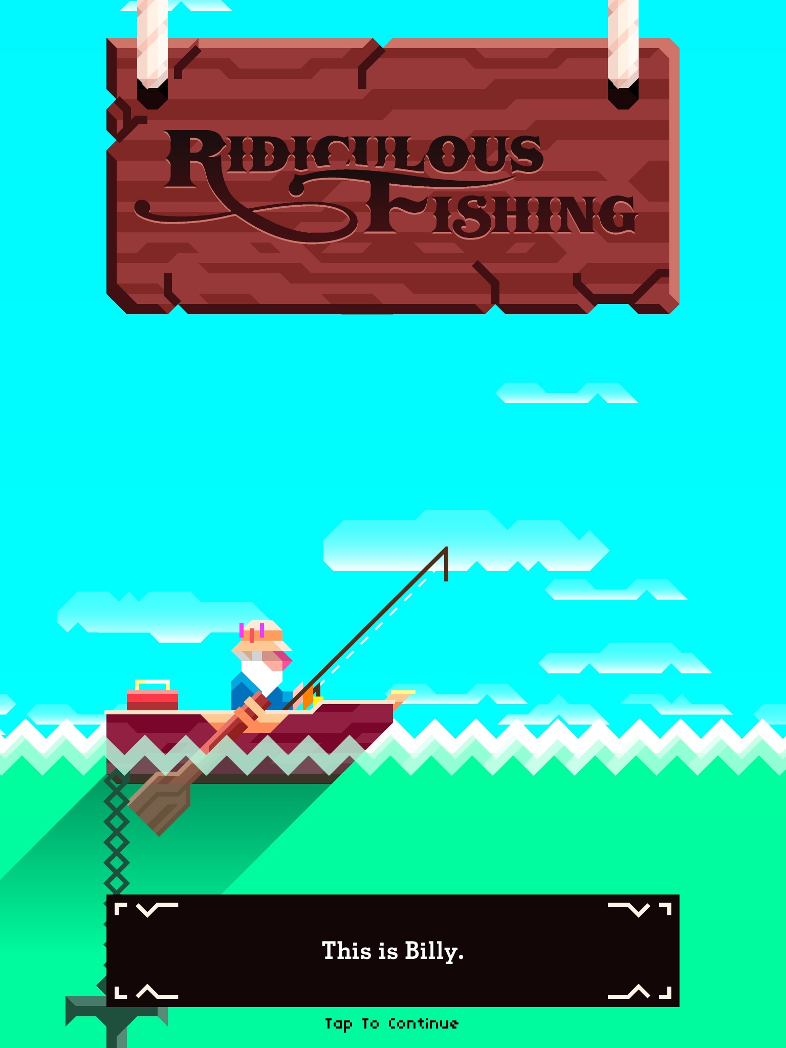 Ridiculous Fishing Screenshots