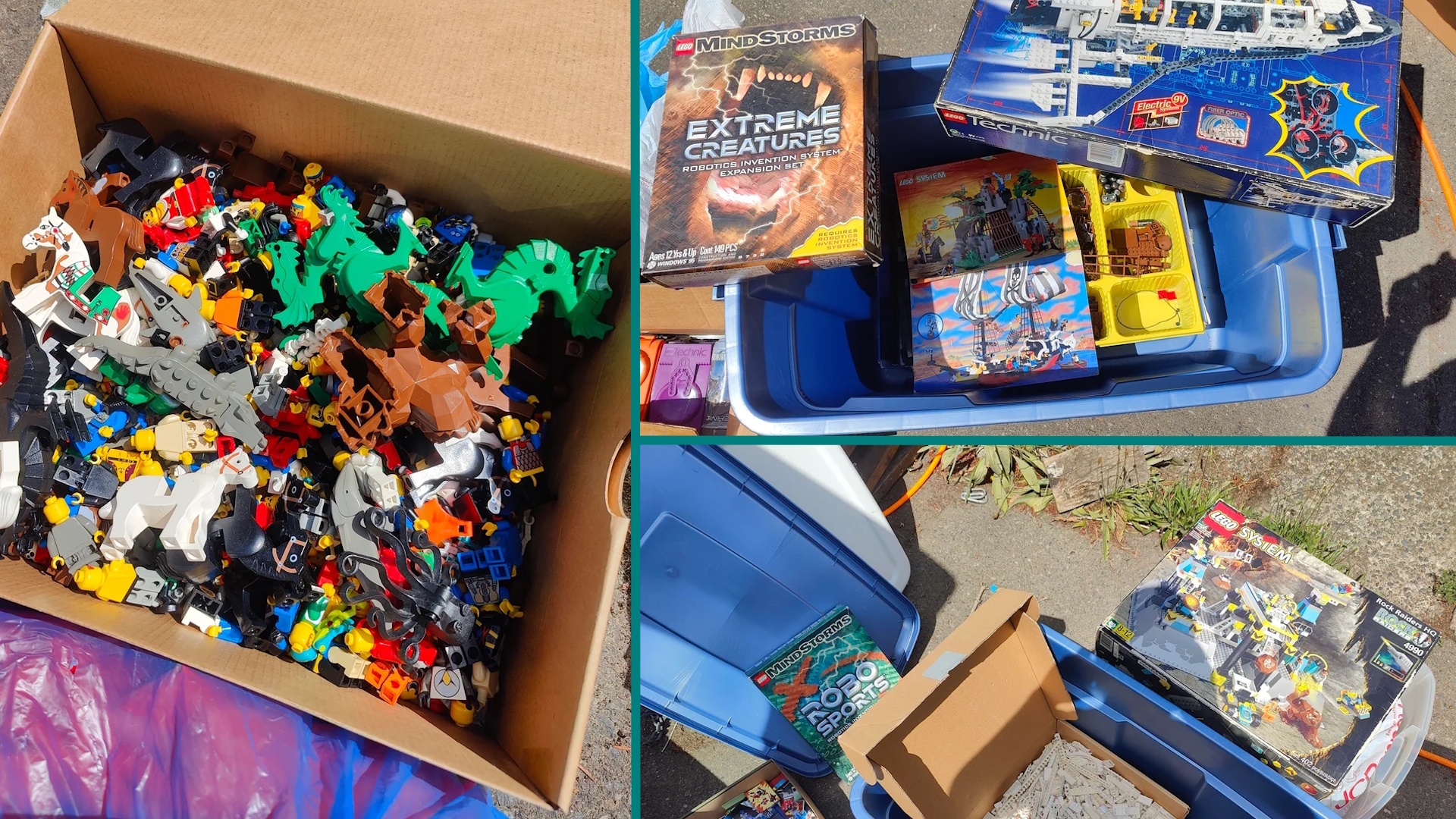 LEGO-Glückspilz findet kistenweise LEGO in Garage, das einfach verschenkt wird – und das einen Tag vor seinem Geburtstag