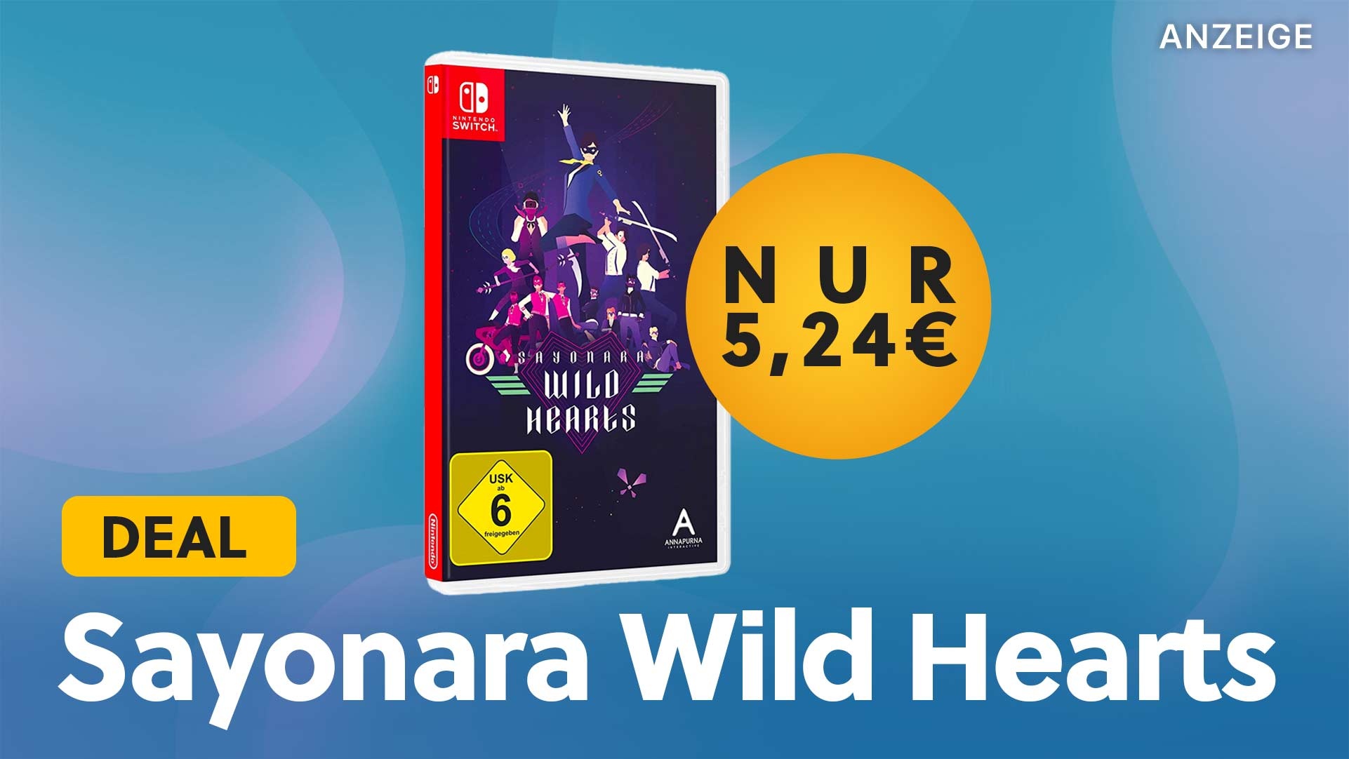 Otto up] Sayonara Wild Hearts für Nintendo Switch