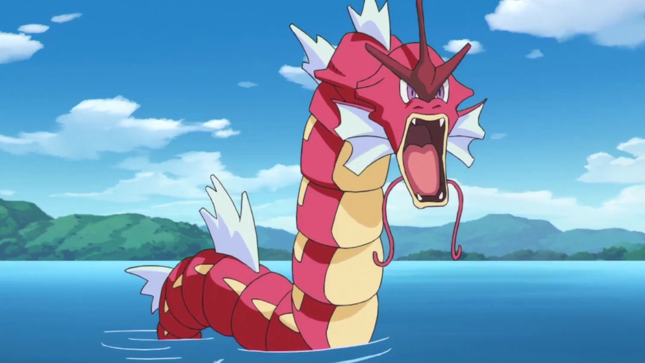 Pokémon Blattgrün-Spieler will eigentlich nur gemütlich grinden und zieht plötzlich rotes Shiny-Garados aus dem Wasser - auf lausigem Level 16