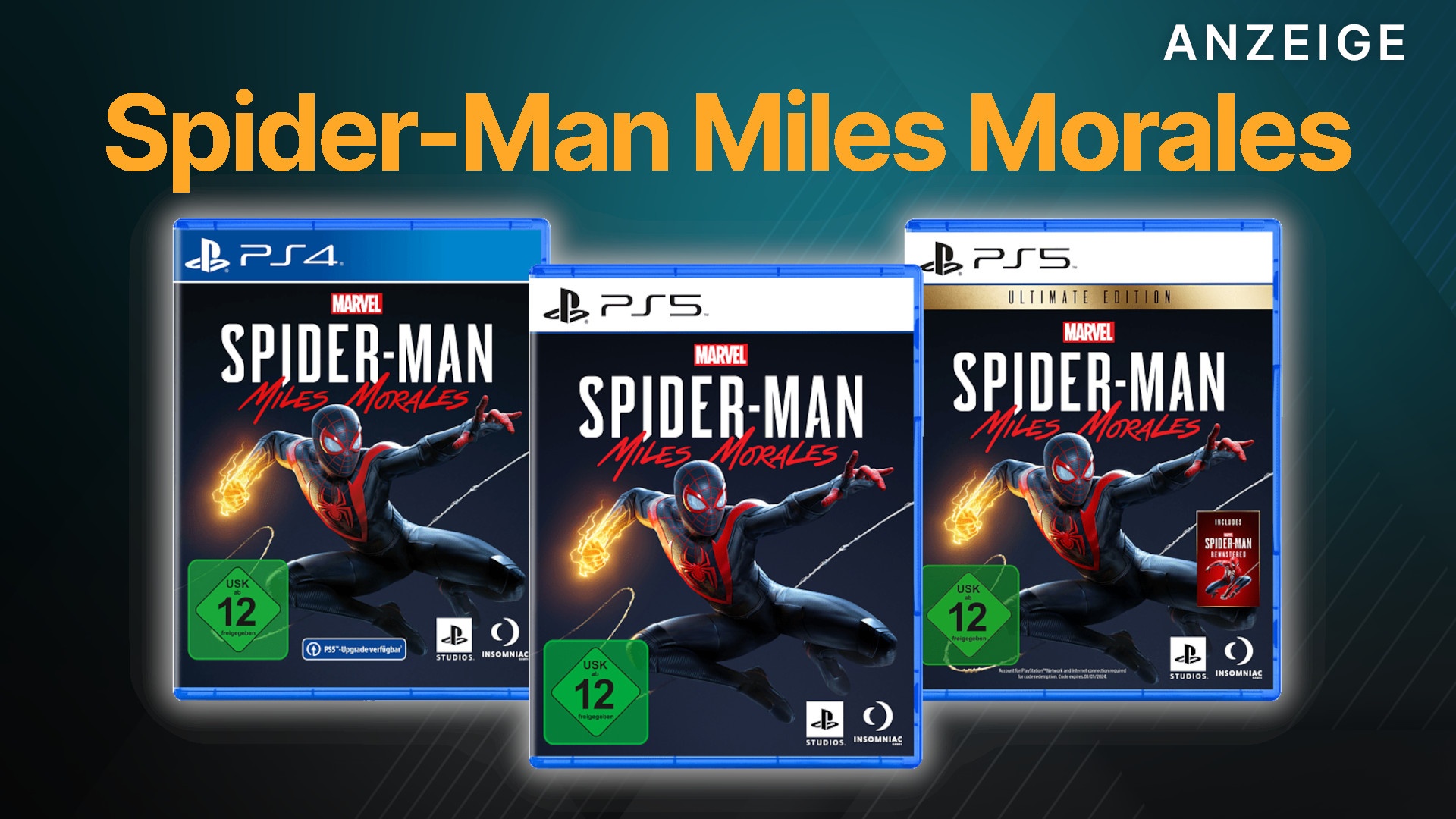 Spider-Man: Miles Morales für PS5 & PS4 jetzt 62% günstiger bei