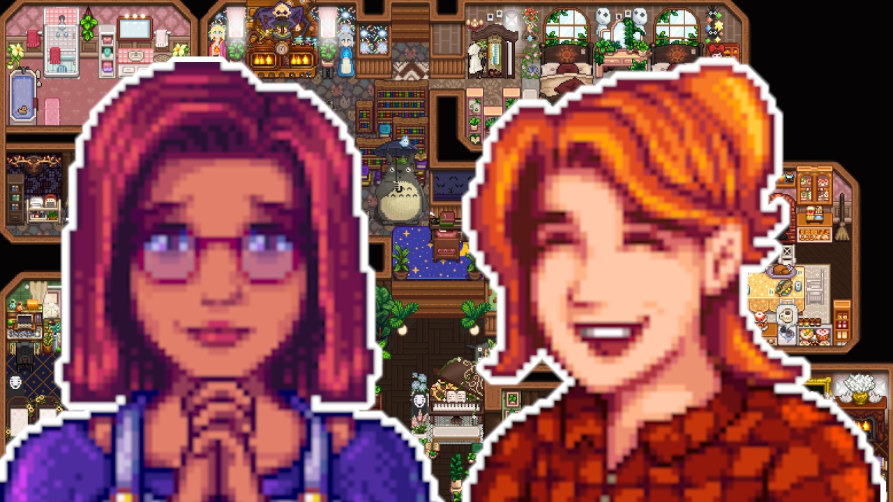 Stardew Valley-Spielerin bewundert die Farm ihrer Mutter und möchte wissen, wie sie das geschafft hat - die grinst nur und meint "Das ist ein Geheimnis"