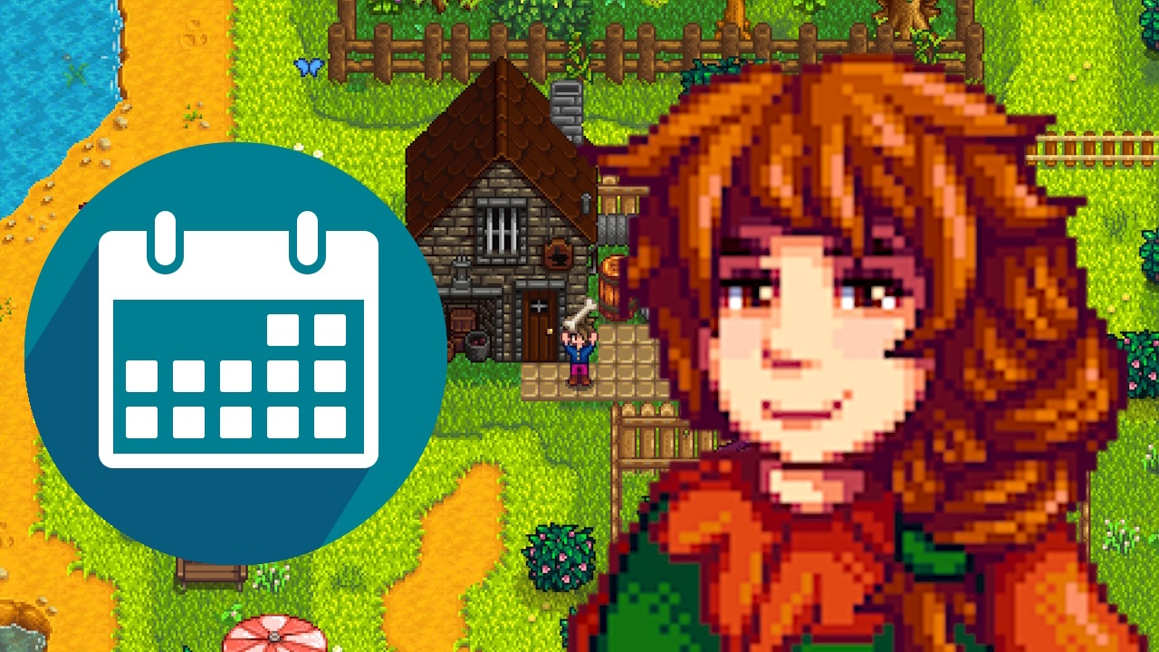 Stardew Valley-Kalender: Alle Jahreszeiten mit Festivals, Geburtstagen 