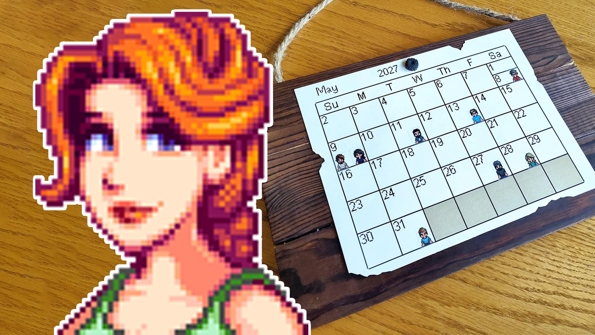 Spieler kann sich Geburtstage in Stardew Valley viel besser merken als in echt - baut daher den perfekten Kalender für seine Freunde