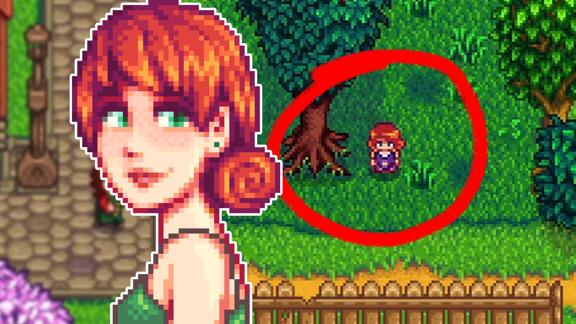 Ich hab mich schon immer gefragt, was Penny in Stardew Valley bei dem Baum in der Nähe des Friedhofes macht und jetzt komme ich mir richtig blöd vor