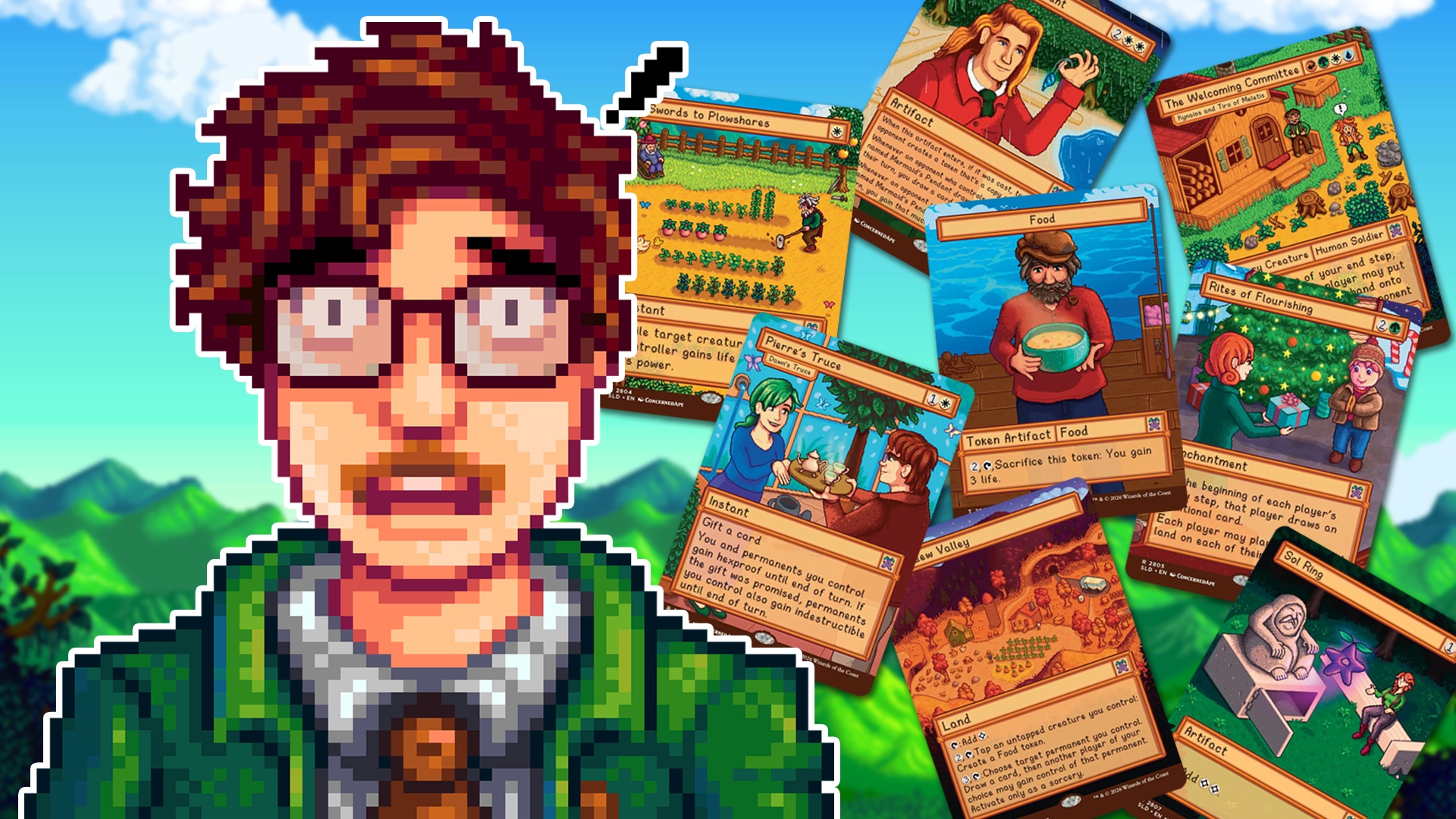 Stardew Valley x Magic the Gathering: Drei offizielle Sets angekündigt, aber wenn ihr alle 40 Karten haben wollt, müsst ihr $220 zahlen