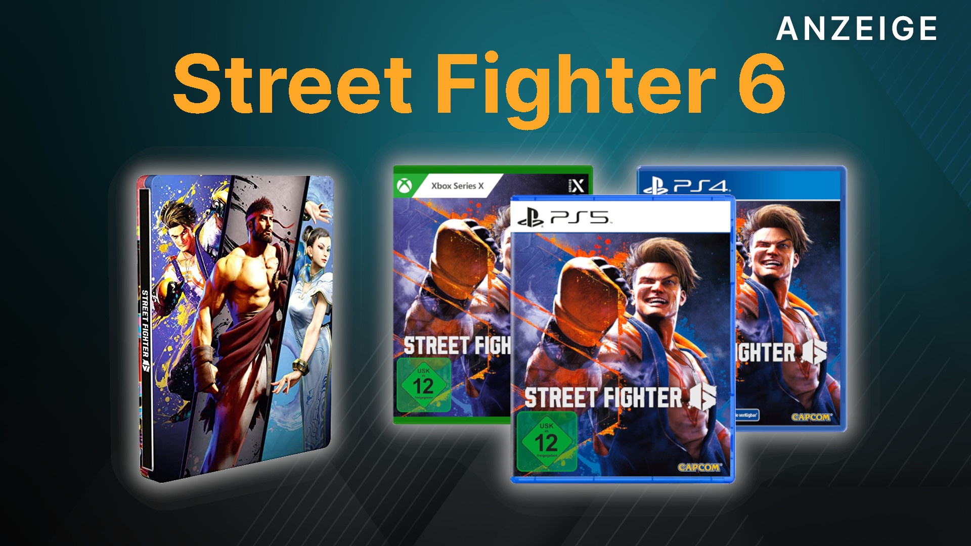 Street Fighter 6: Bei Amazon für PS5, PS4 & Xbox vorbestellen und