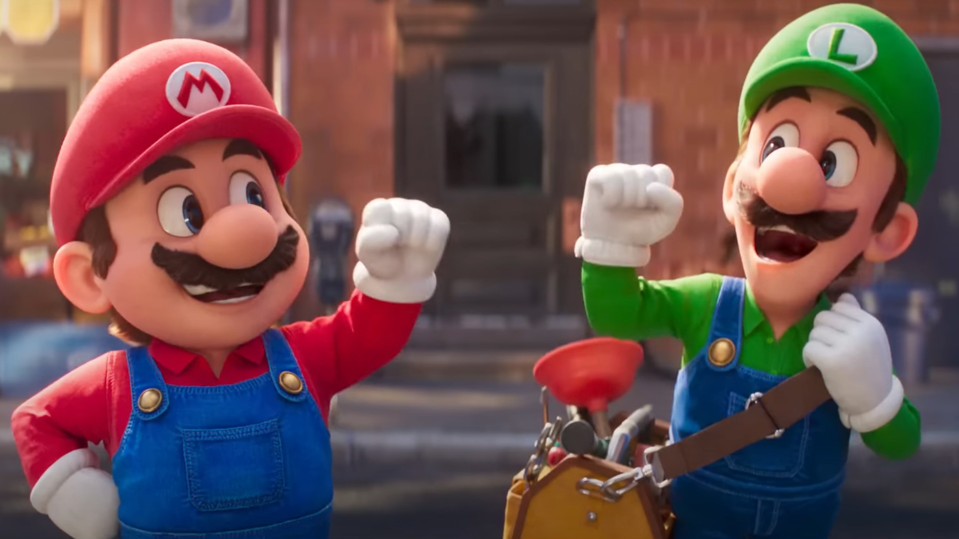 Der Super MarioFilm zeigt Werbespot für Marios und Luigis Klempner