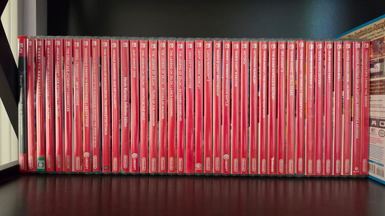 Switch 2-Fan zeigt perfekte Methode, wie ihr die langweiligen roten Spiele-Schachteln eurer Sammlung aufpeppen könnt
