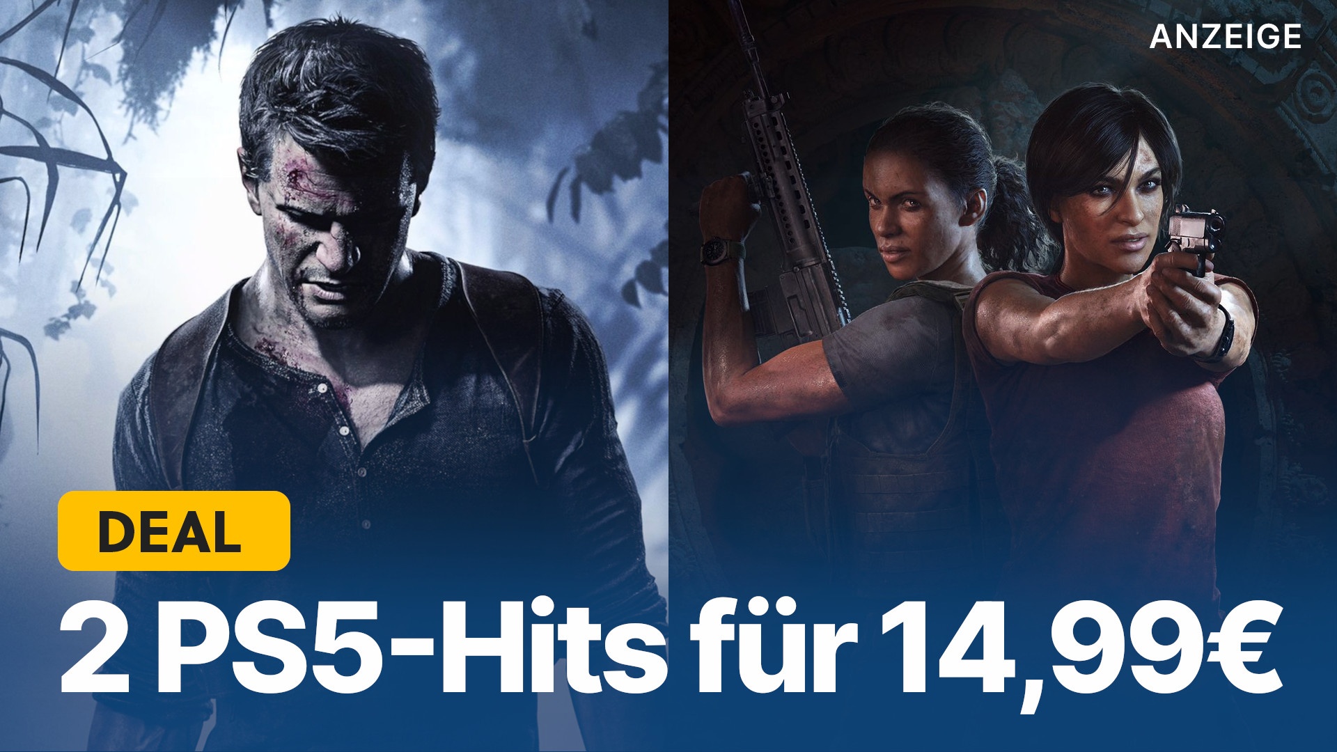 Zwei PS5Spiele für 14,99€ Schnappt euch diese beiden Exklusivhits bei Amazon günstig im Bundle