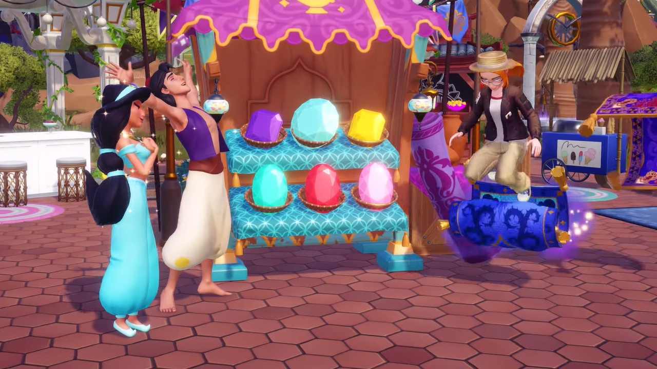 Disney Dreamlight Valley stellt mit dem Trailer alles aus dem neuen Aladdin-Update vor