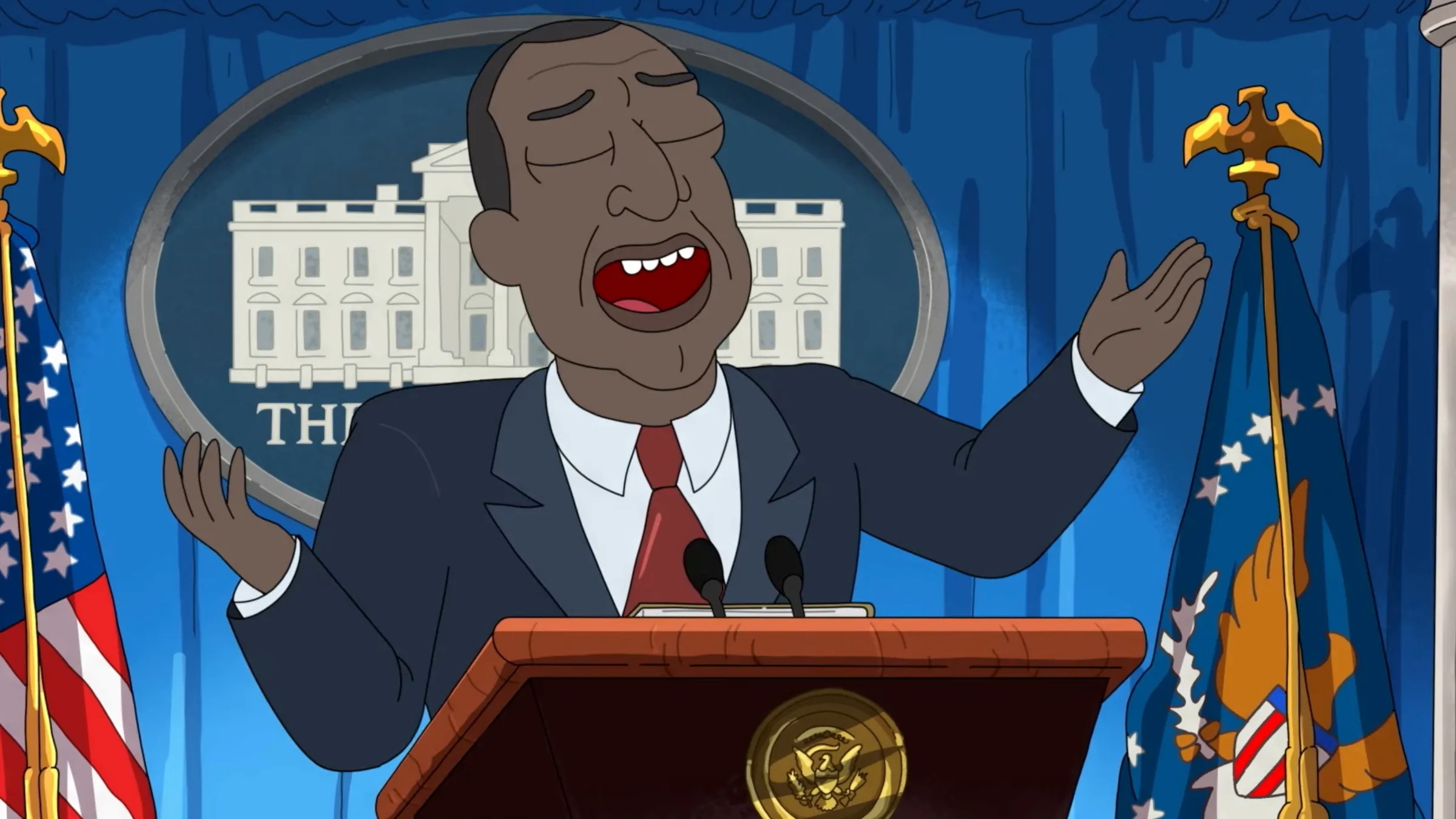 Das Rick and Morty-Spinoff President Curtis startet bald auch in Deutschland im Stream