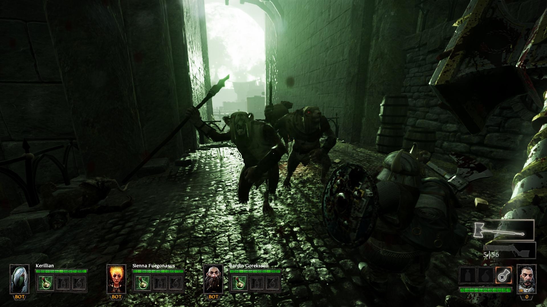 Warhammer End Times Vermintide Screenshots von PS4 und Xbox One