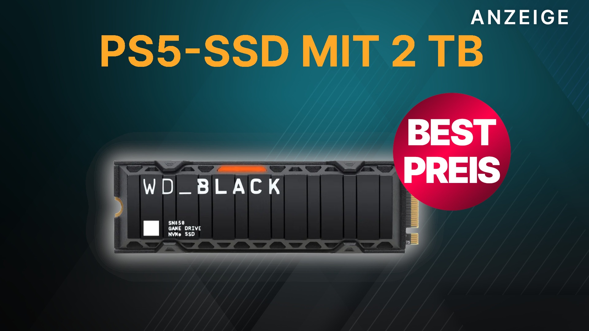 Preisfehler? 60% Rabatt für PS5-SSD WD Black SN850, aber der schnellere  Nachfolger SN850X kostet noch weniger