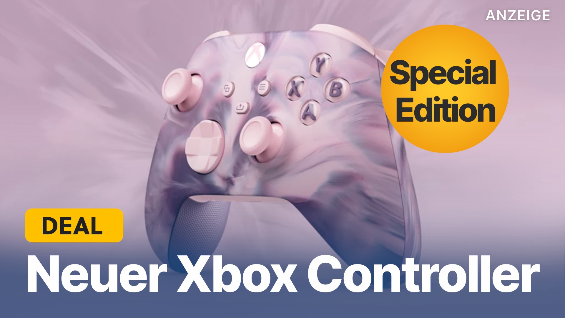 Neuer Xbox Controller Bei der Dream Vapor Special Edition ist jeder Controller ein Einzelstück