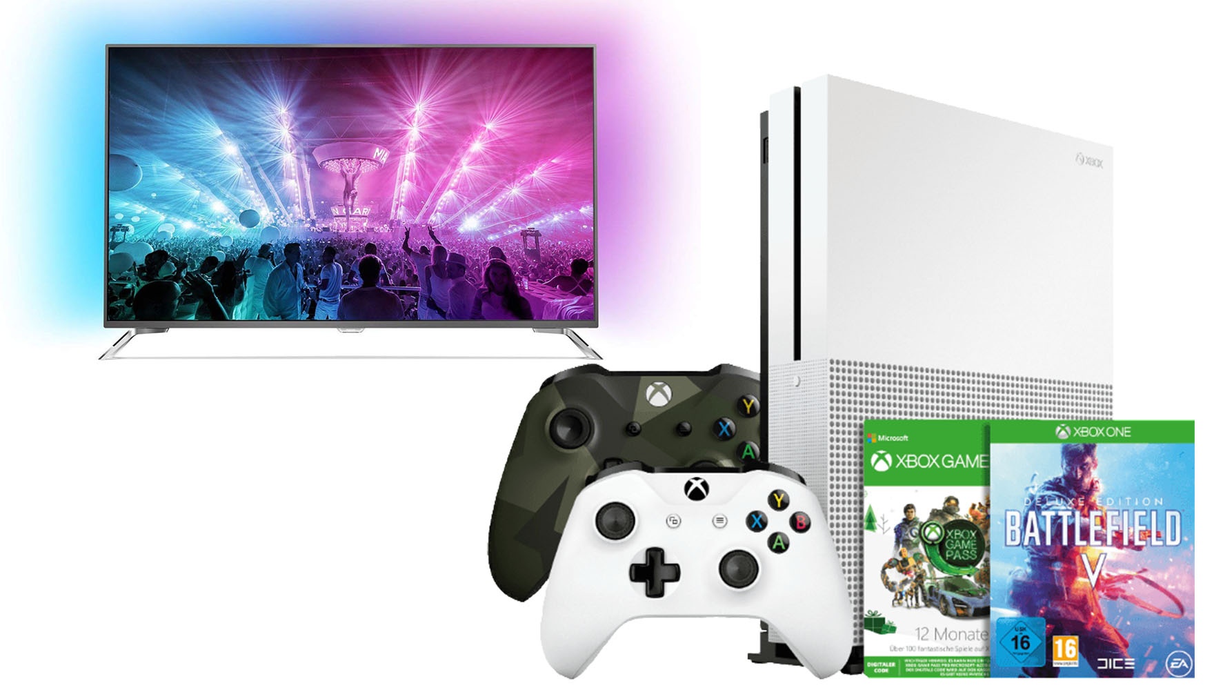 Xbox One SBundle und zwei UHDTVs Die besten Angebote des Tages