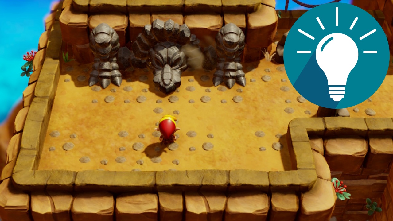 Zelda Link's Awakening Schildkrötenfelsen Findet die Oktopustrommel