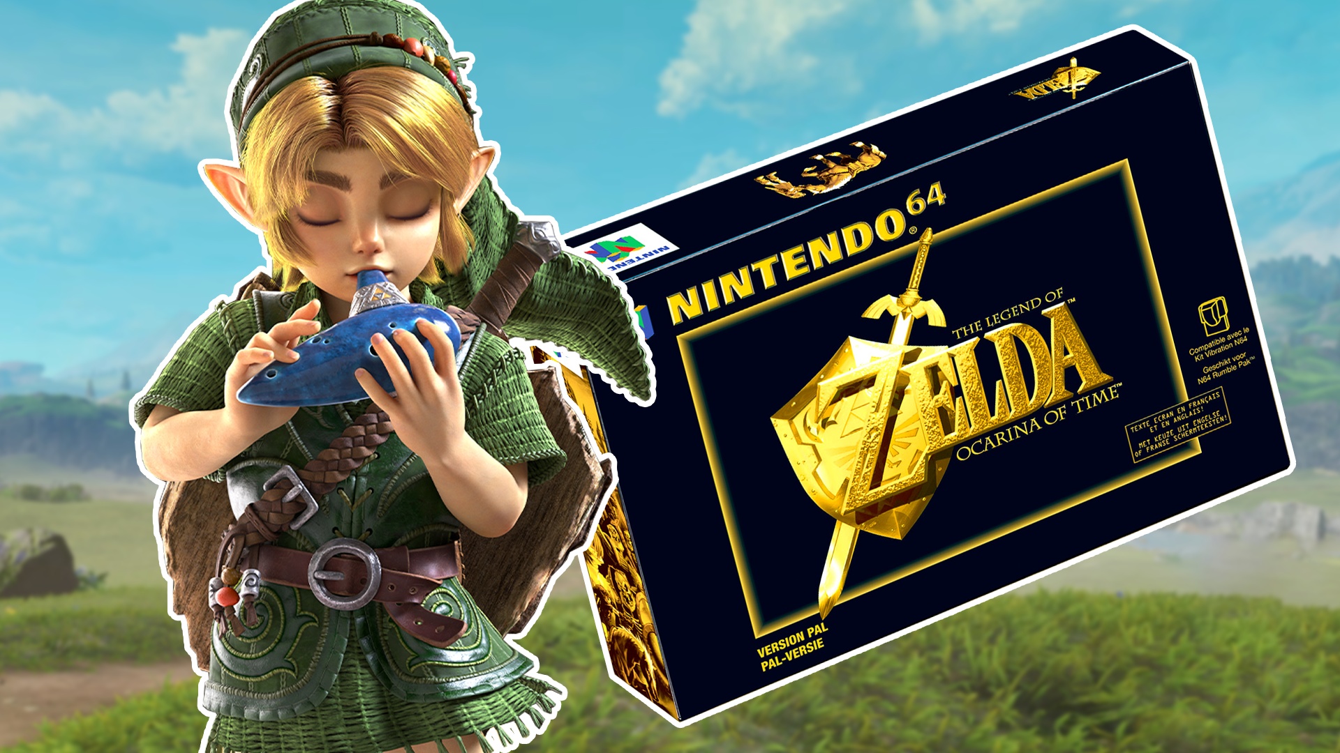 Diese N64-Box für Zelda: Ocarina of Time Remake ist der Hammer - aber es gibt sie nur zur Geisterstunde in Frankreich