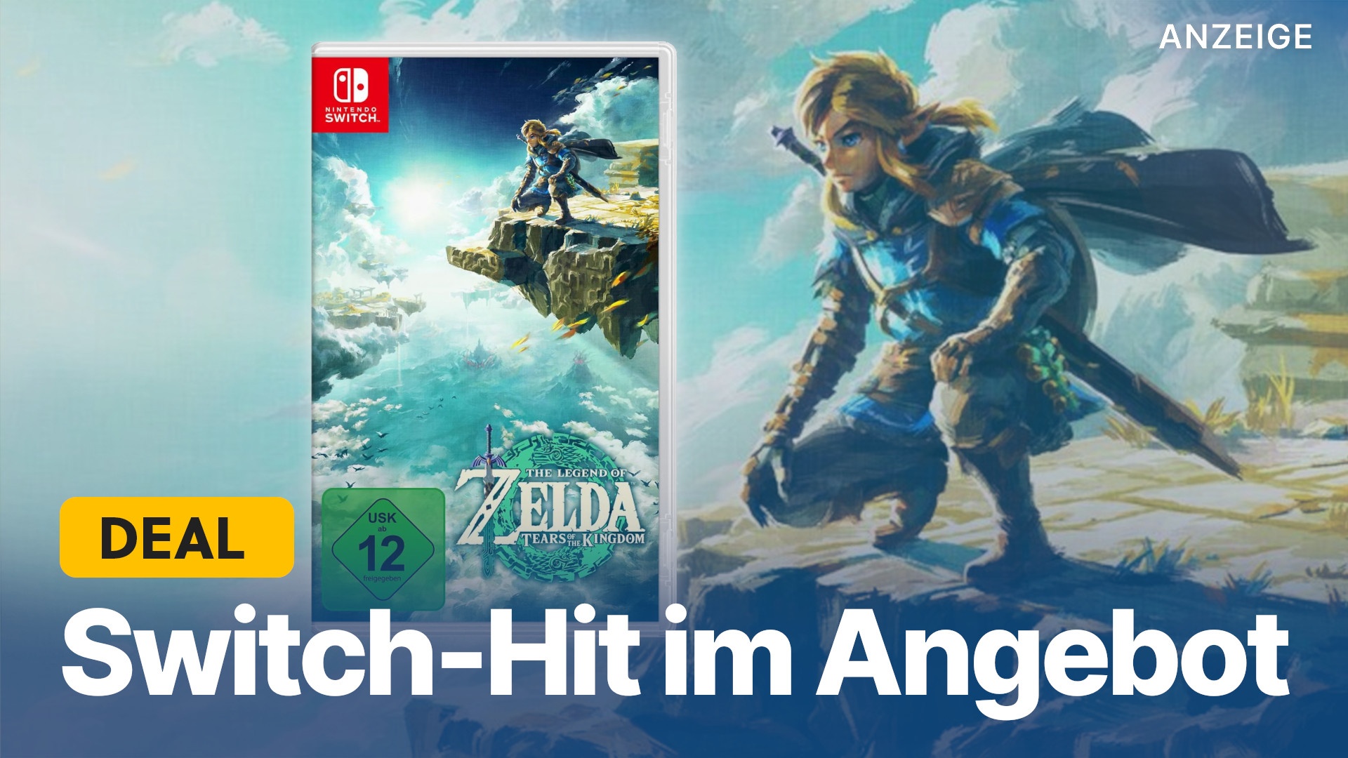 Der größte SwitchHit 2023 Zelda Tears of the Kingdom gibt’s jetzt im Angebot!