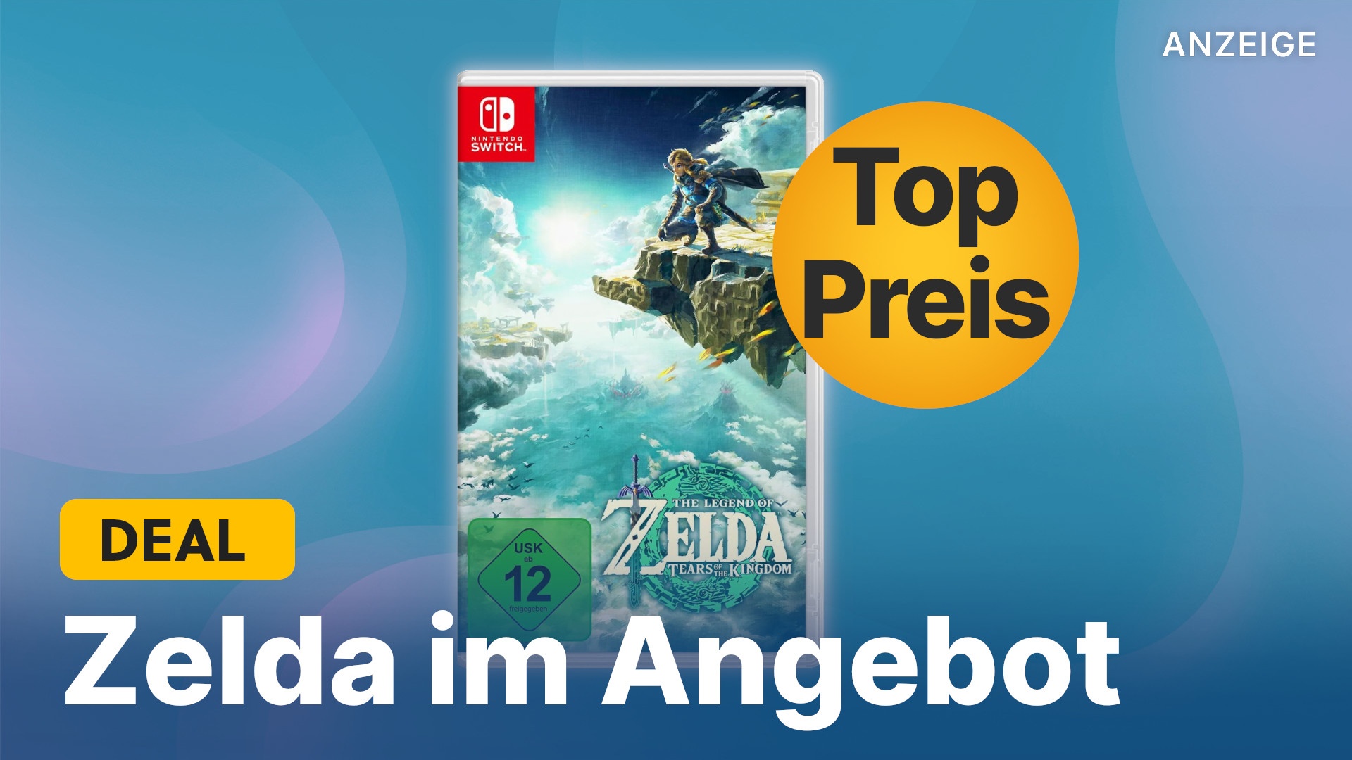 Das wohl beste SwitchSpiel 2023 im Angebot Zelda Tears of the Kingdom jetzt für 39,99€ sichern